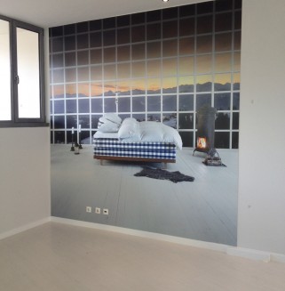 Hastens decoração de interior de loja
